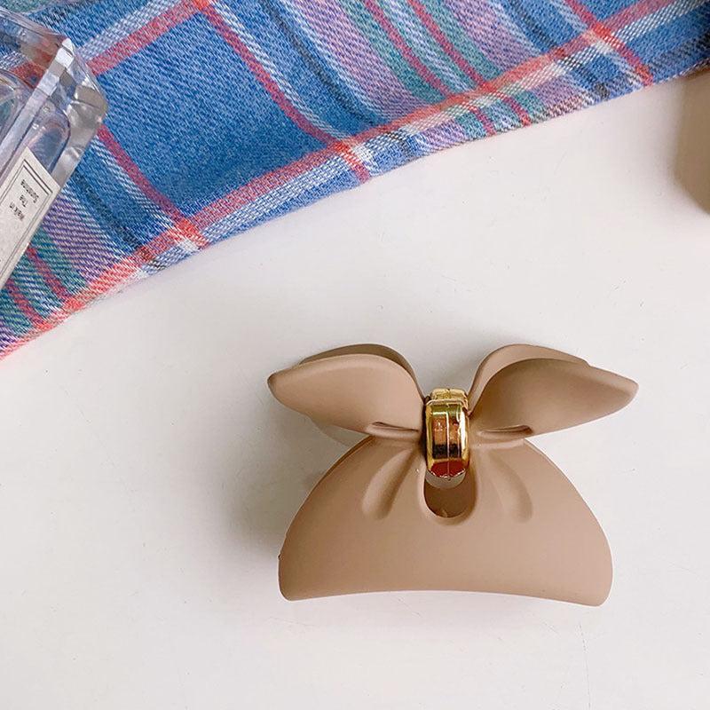 Matte Minimalist Hair Claw Clips For Thick Hair