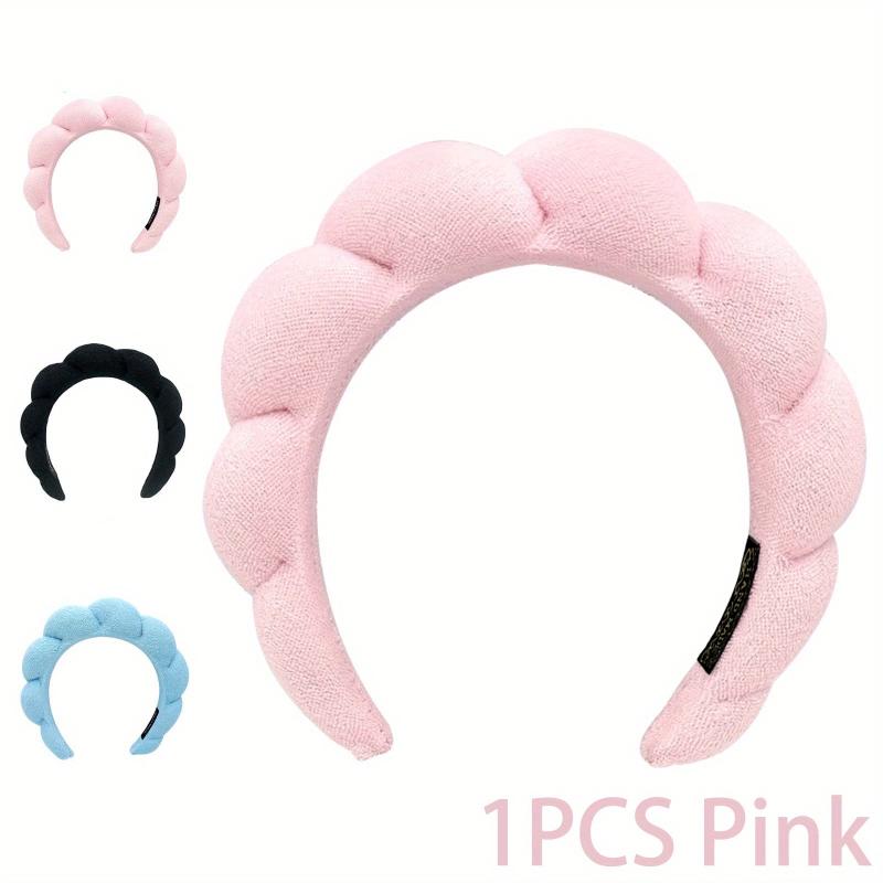 3pcs Makeup Hairband Women Spa Headband Bubble Headband For Washing Face