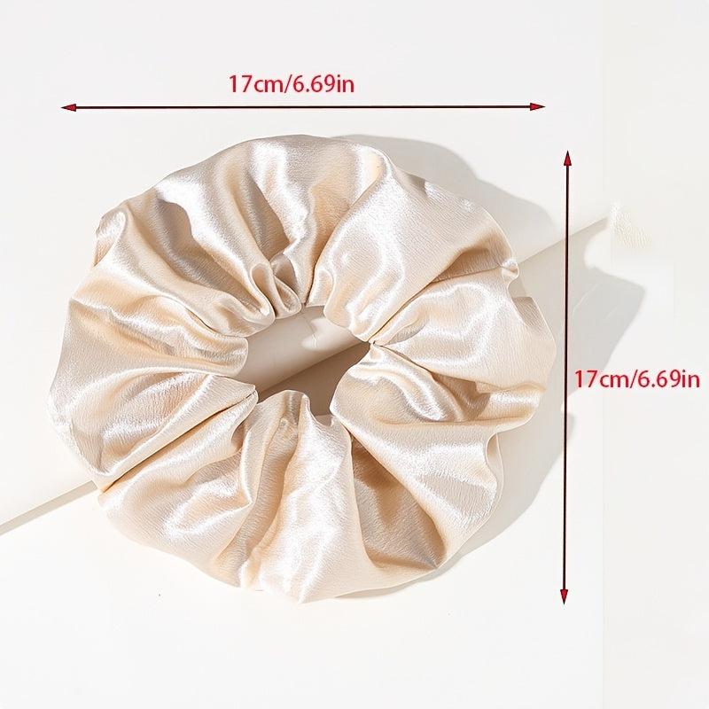 Satin Scrunchie Elastic Hair Tie XXL Scrunchie