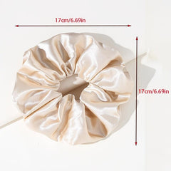 Satin Scrunchie Elastic Hair Tie XXL Scrunchie