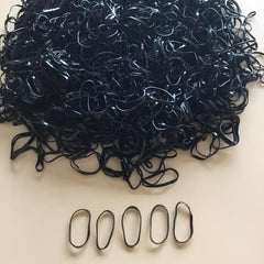 1000pcs Clear Elastic Hair Rubber Bands Small Stretch Hair Bands