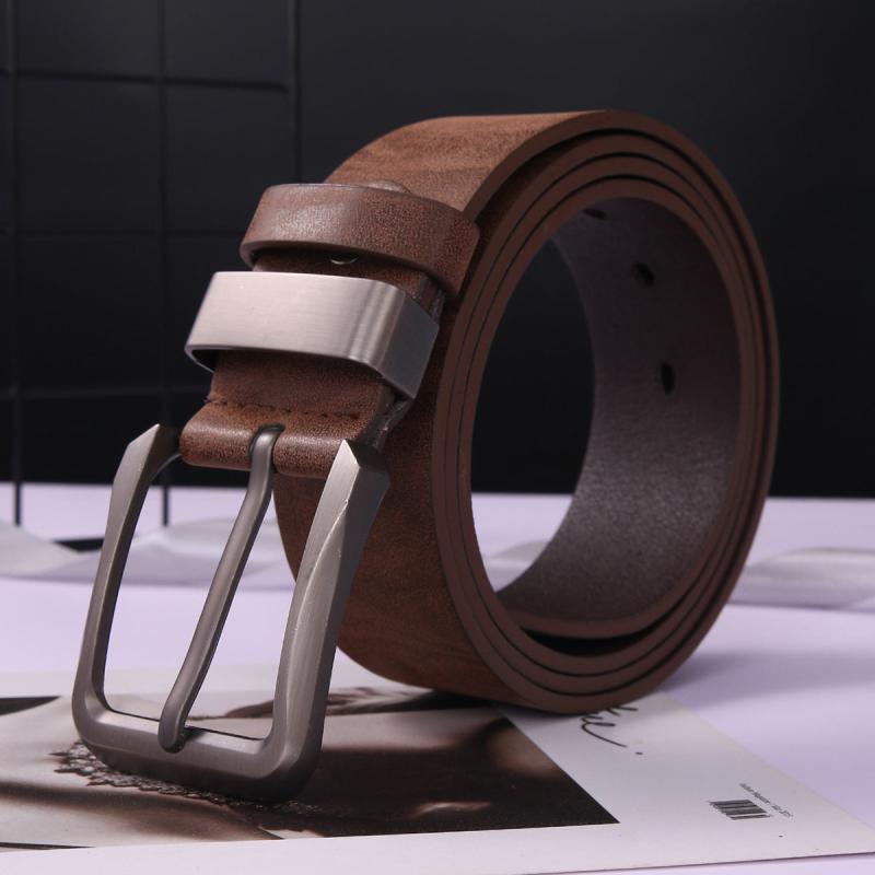 Men Plain Belt With Hole Punch