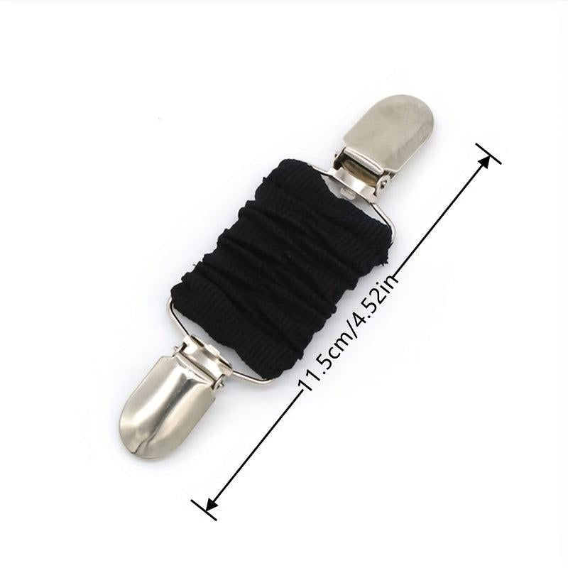 Elastic Clothes Clip Brooch Pins Sweater Shawl Cape Pins Decoration