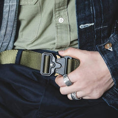 Functional Outdoor Nylon Tactical Belt 8 Colors