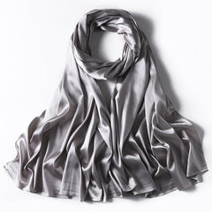 Satin Bandana Glitter Scarf Lightweight Square Headscarf