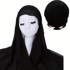 Chiffon Hoodie Scarf Hijab Turban Head Wrap Bandana Hair Accessory