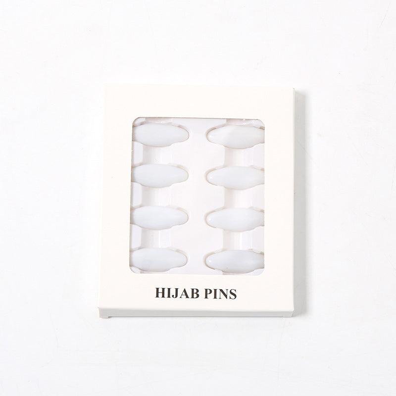 Multicolor Needle Bandana Safety Pins Scarf Clip