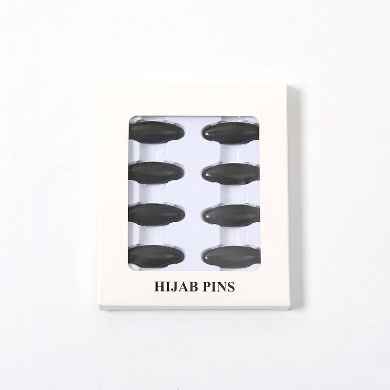 Multicolor Needle Bandana Safety Pins Scarf Clip