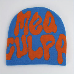 Hip Hop Knitted Beanie Cap Candy Y2K Skull Hat