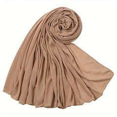 Candy Hijab Head Scarf Classic Shawl Elastic Turban Scarf