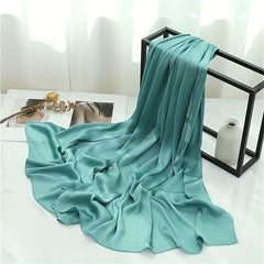 Pleated Scarf Solid Hijab Casual Shawl Head Wrap Scarves Turban Hair Accessories