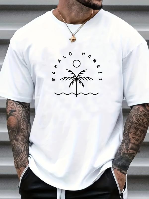 Spade A Print Men's Tee Casual Comfy Summer T-shirt