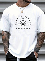 Spade A Print Men's Tee Casual Comfy Summer T-shirt