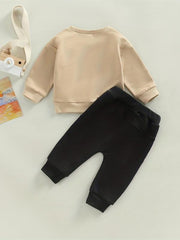 Baby Boys MAMA'S BOY Sweatshirt Trousers Set