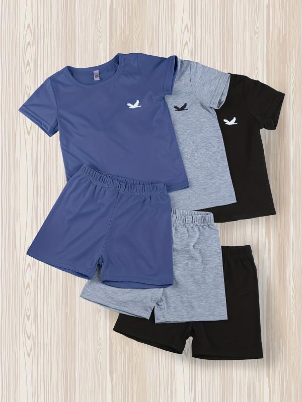 Boys 3pc Pigeon Shorts & T-shirt Set