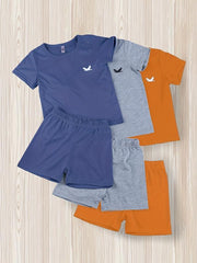 Boys 3pc Pigeon Shorts & T-shirt Set