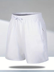 Men's Quick Dry Shorts Lightweight Summer Elastic Waist