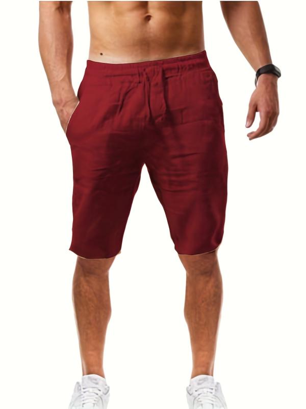 Men's Casual Cotton Shorts Summer Clothing