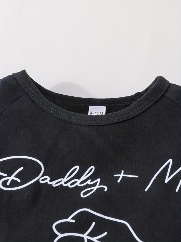 Daddy And Me Short Sleeve Tee And Shorts Set