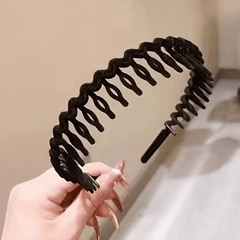 Girls Headband With Combs Non slip Hairband Head Hoops Hair Accessories