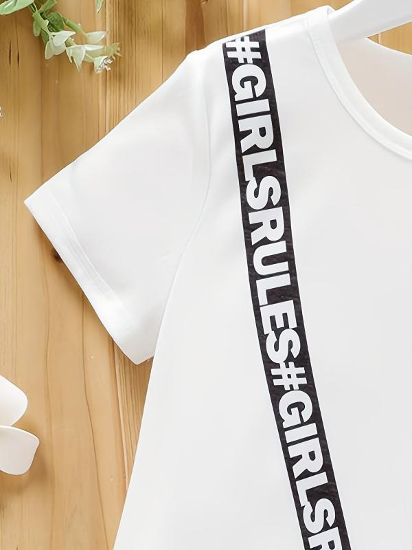 Toddler Girls Cat Graphic Casual Dress For Party