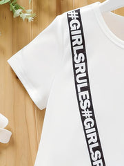 Toddler Girls Cat Graphic Casual Dress For Party
