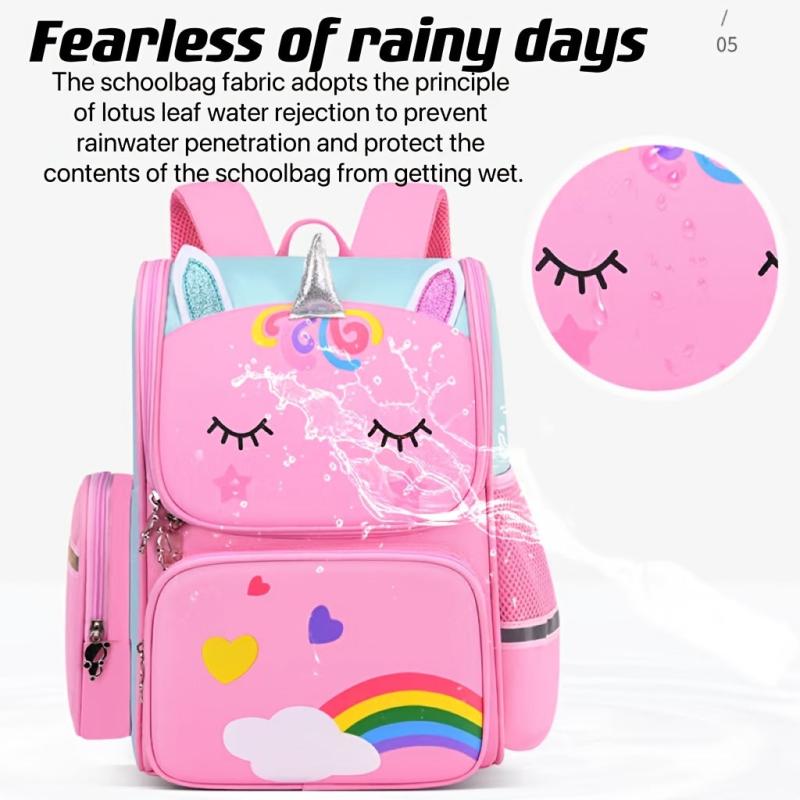 Schoolbags Backpack for Middle School Students 6-12 Years Old