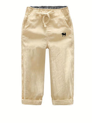 Boys Animal Cotton Shorts Drawstring Waist Summer Kids Clothes