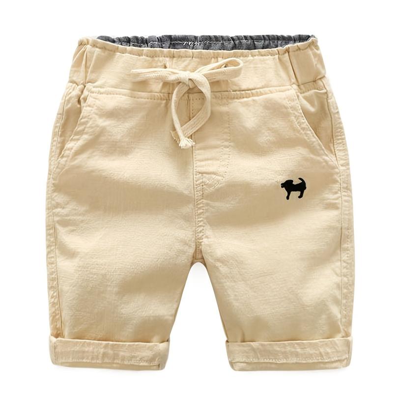 Boys Animal Cotton Shorts Drawstring Waist Summer Kids Clothes
