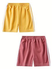 2pcs Boys Shorts Comfortable for Beach Vacation