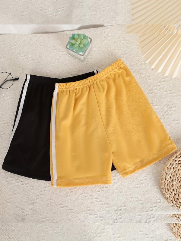 Boys Shorts 2-3pcs Comfortable Breathable Beach Summer Clothes 5-9Y
