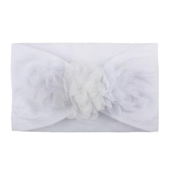 Baby Girls Nylon Three Flower Headband Hair Accessories