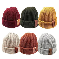 Warm Knitted Winter Hat for Boys and Girls - Toddler Infant Accessories