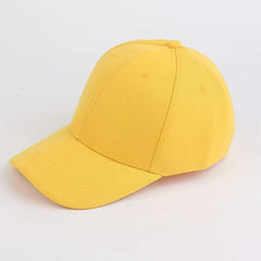 Kids Baseball Cap Solid Sun Protection Hat Outdoor Activities