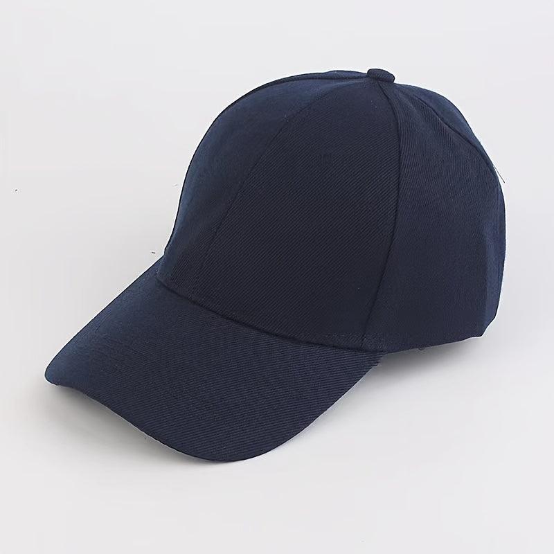 Kids Baseball Cap Solid Sun Protection Hat Outdoor Activities