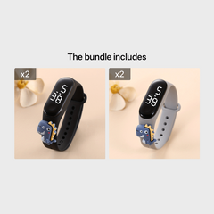 Kids Dinosaur LED Screen Watch Silicone Strap Outdoor Accessory
