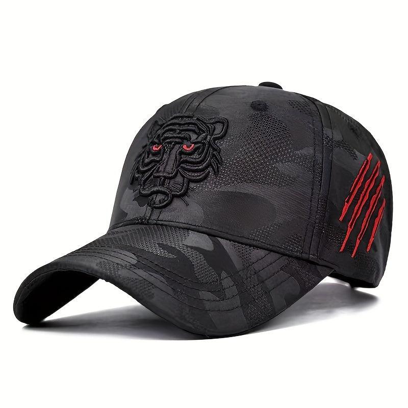 Men's Tiger Head Baseball Cap