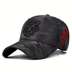 Men's Tiger Head Baseball Cap