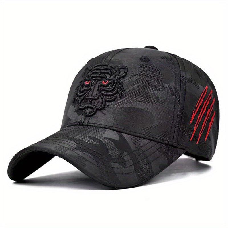 Men's Tiger Head Baseball Cap