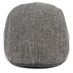 British Classic Flat Sunshade Wool Cap