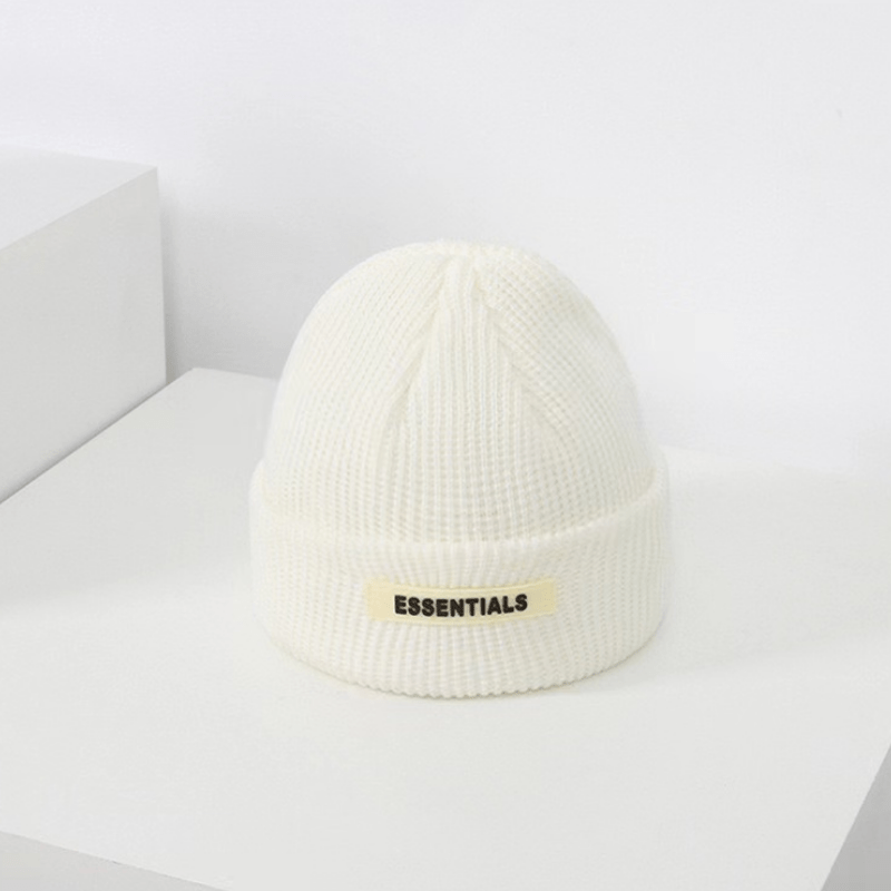 Men's Novelty Wool Beanie Autumn Winter Knitted Hat Warm Coldproof
