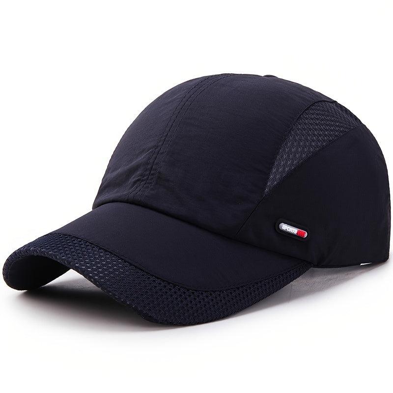 Men's Baseball Cap Cotton Blends Outdoor All Match Hat Accessory