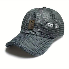 Men's Adjustable Baseball Cap for Running and Outdoor Activities