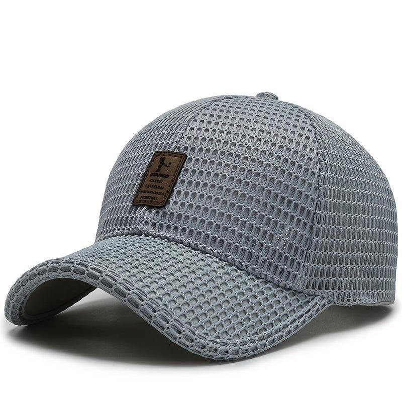 Men's Adjustable Baseball Cap for Running and Outdoor Activities