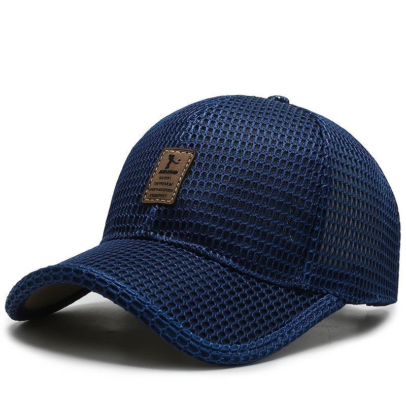 Men's Adjustable Baseball Cap for Running and Outdoor Activities