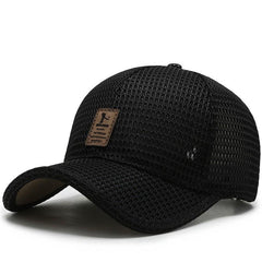 Men's Adjustable Baseball Cap for Running and Outdoor Activities