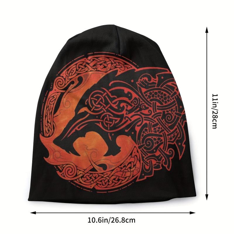 FENRIR LOKI'S SON Wolf Romantic Bonnet Viking Double Layer Hat