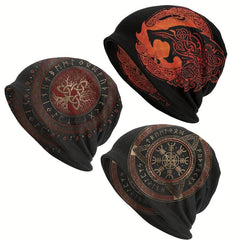 FENRIR LOKI'S SON Wolf Romantic Bonnet Viking Double Layer Hat