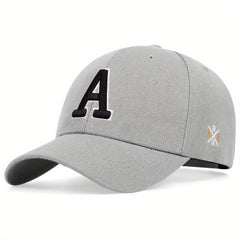 Embroidery Baseball Cap Solid Casual Sports Hat Sunscreen Dad Hats