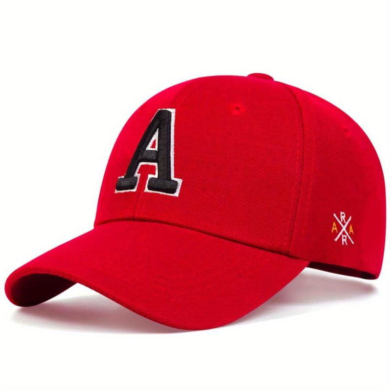 Embroidery Baseball Cap Solid Casual Sports Hat Sunscreen Dad Hats